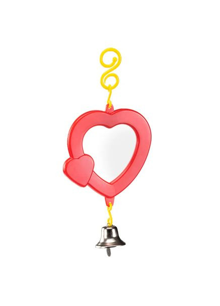 PA 4212 Дзеркальце кругле/седцевидне для папуг Ferplast (335587223)