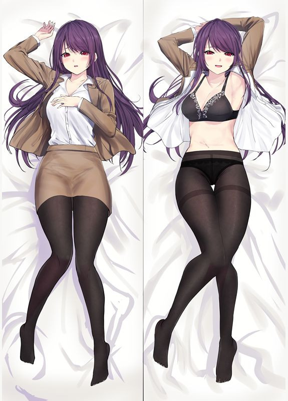 Дакимакура 150 х 50 см Mirei Gundo Мирей Гундо Подушка объятия аниме двухсторонняя съемная наволочка Viva (346056557)