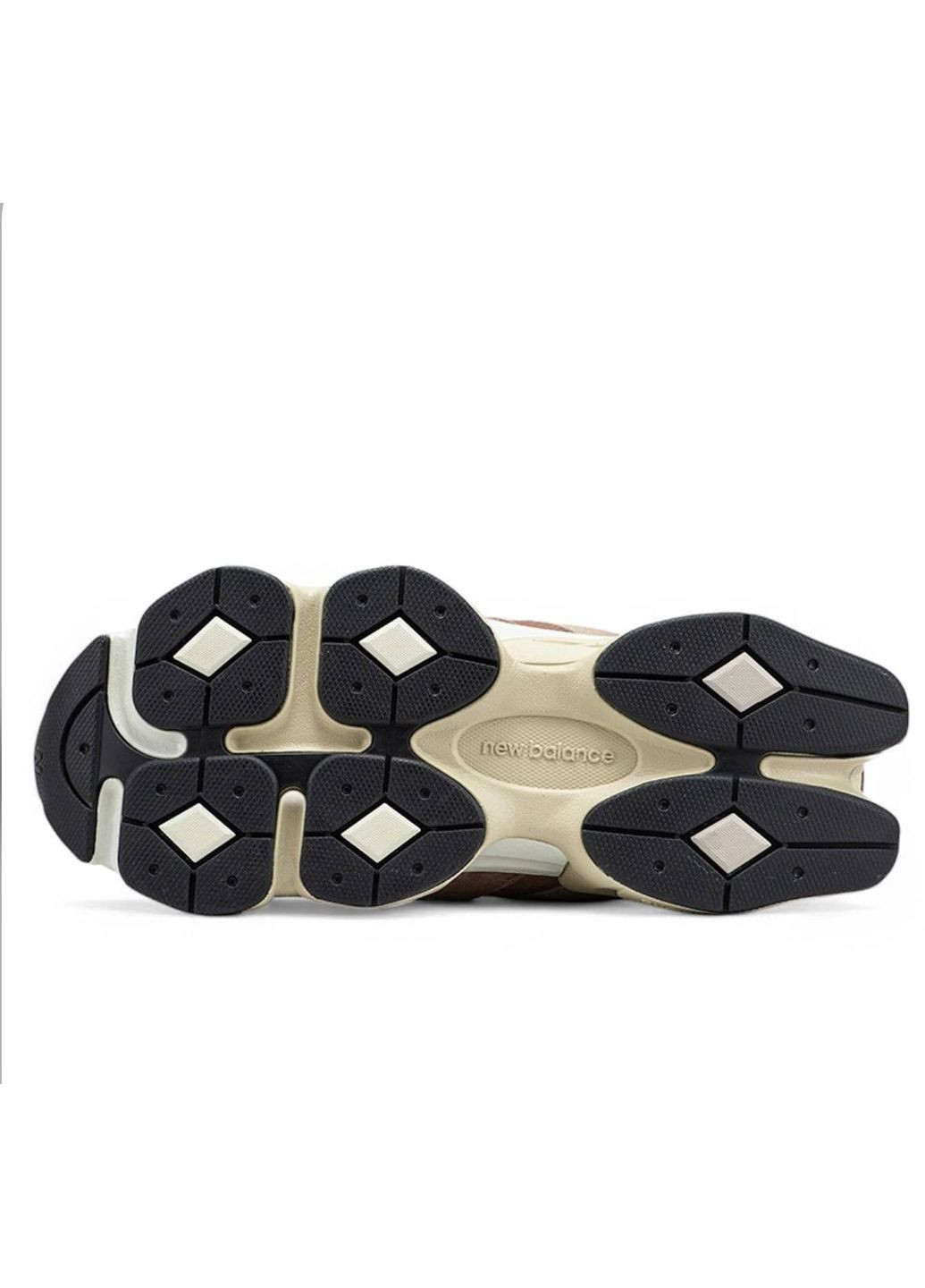 Коричневі всесезонні кросівки new balance No Brand 9060 Beige Brown