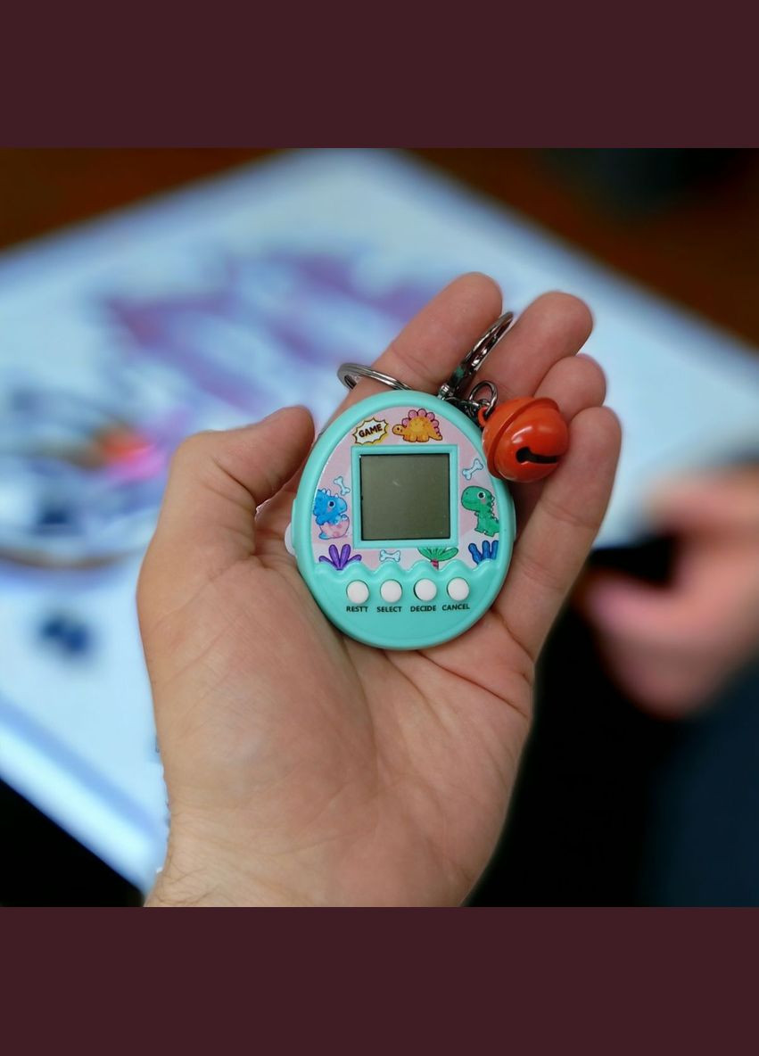 Електронна гра-брелок "Тамагочі: Pet Egg Game" (рожева) MIC (294727586)