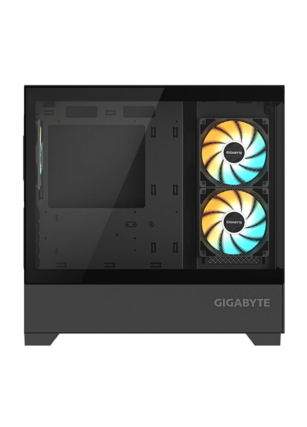Корпус C201 Panoramic Tempered Glass Black без БЖ (GB-C201P) Gigabyte (347586433)