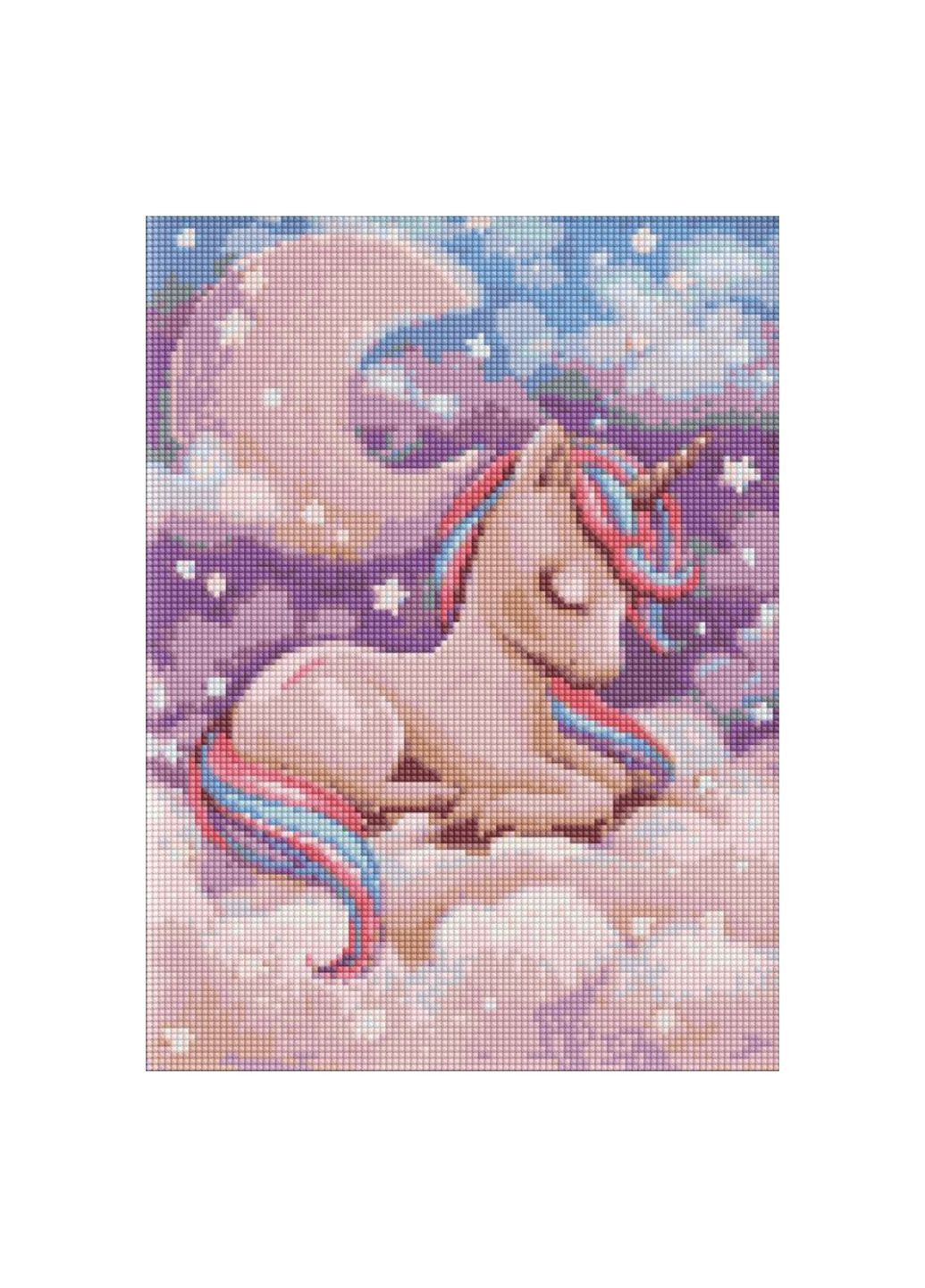 Алмазная мозаика "Волшебный сон с голограммными стразами (AB)" ©tanya_bonya, 30х40 см, AMO7947 IDEYKA (311601040)