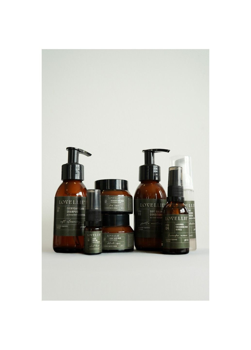 Дорожный набор по уходу за волосами с легкой маской Lovellie (338623797)