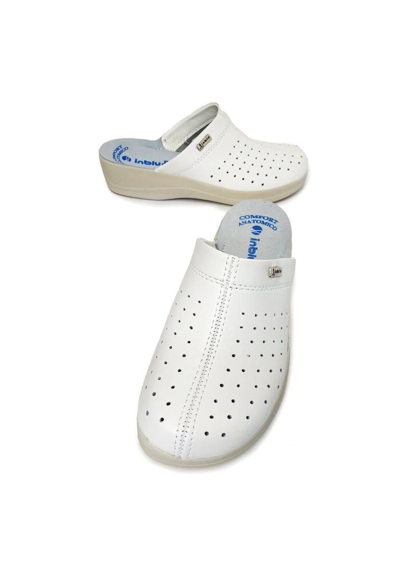 Кімнатні тапочки жіночі білі мед ES41AC Inblu (257108143)