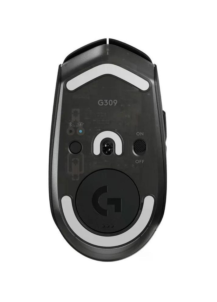 Миша G309 Lightspeed безпровідна ігрова, HERO 25K, 25600 dpi, 180 годин роботи, чорна Logitech (360713913)