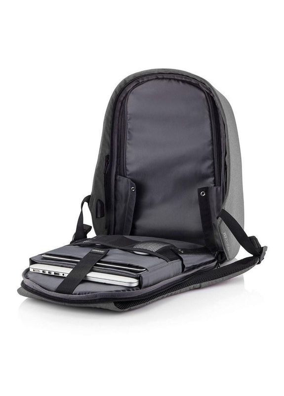 Городской рюкзак Анти-злодей Bobby Hero Regular Grey 18л (P705.292) XD Design (322206461)