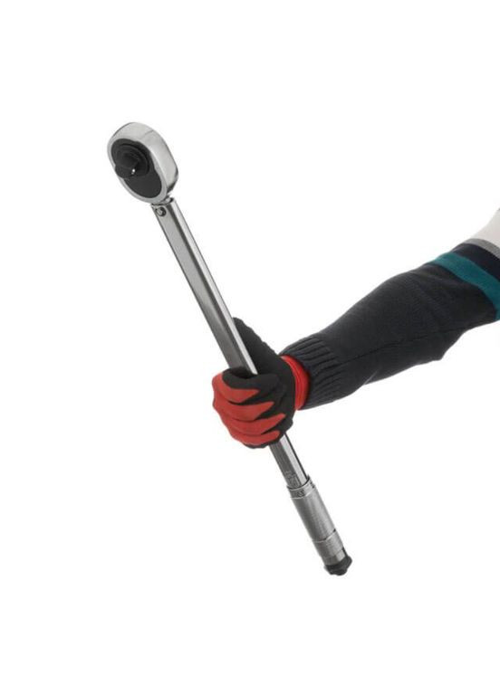 Ключ динамометричний 3/4" x 70-420 Н/м з перехідником 1/2" (XT-9010) Intertool (353493962)