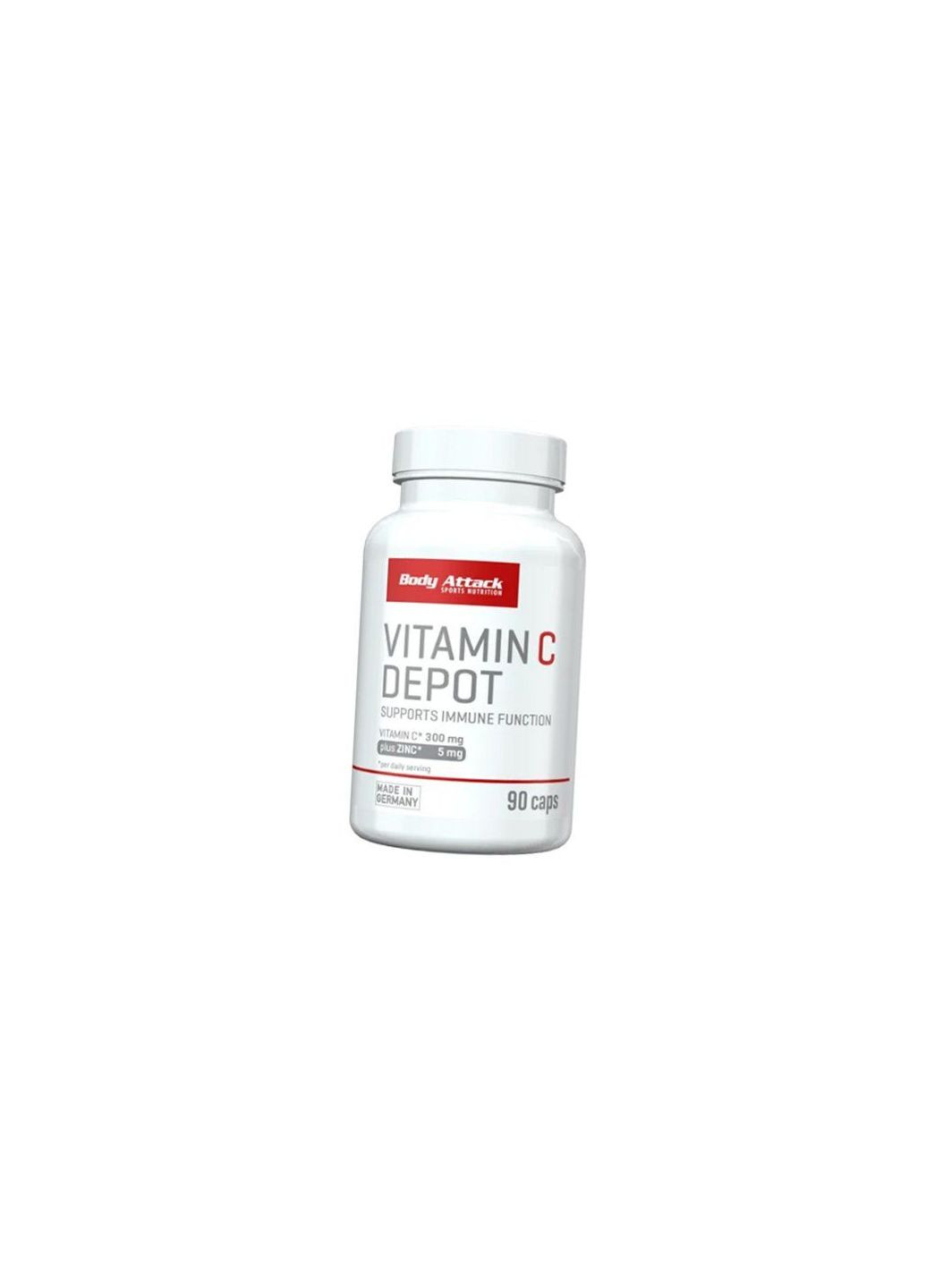 Витамин С с Цинком, Vitamin C Depot, 90капс (36251005) Body Attack (293254502)