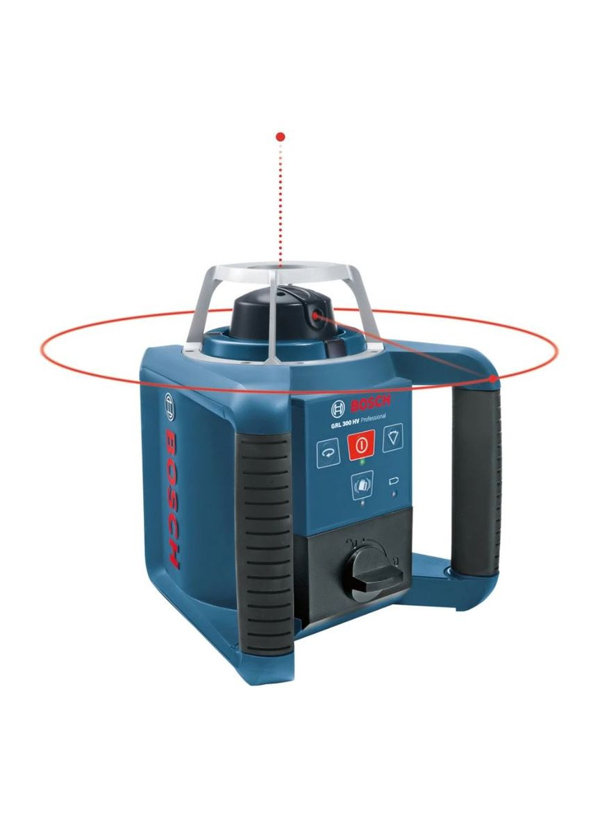 Ротационный лазерный нивелир GRL 300 HV (300 м) + LR1 + RC1 + держатель (24927) Bosch (323165852)