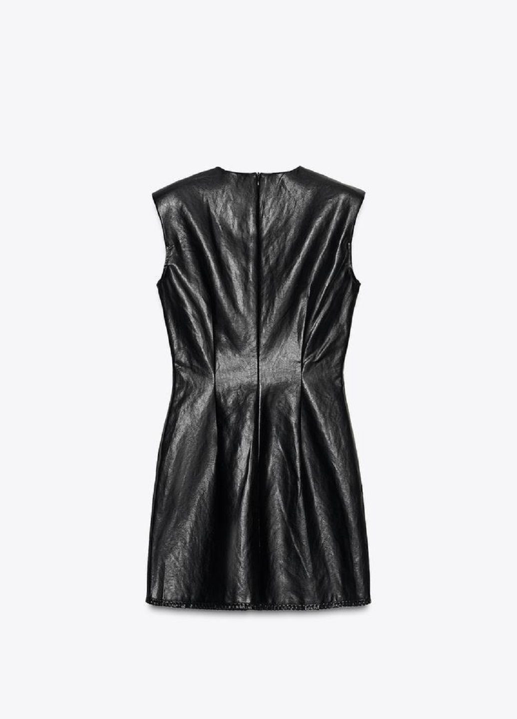 Чорна сукня Zara однотонна