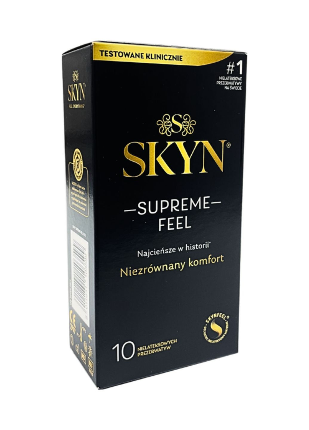 Презервативи Supreme Feel Ультратонкі 10 шт SKYN (361082099)