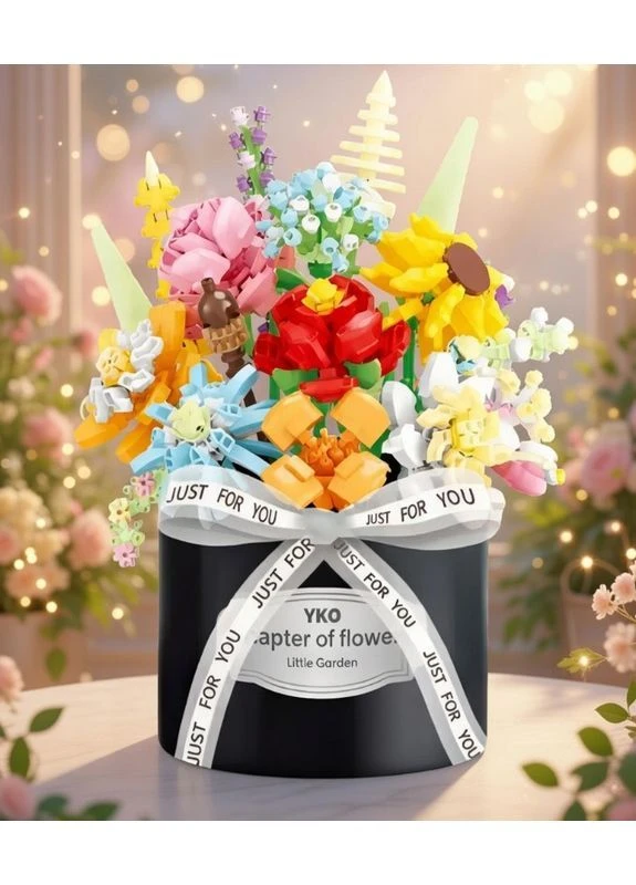 Конструктор Wild Luxury Floral Luxury 520 деталей Різнокольоровий (2104619305) No Brand (395124764)
