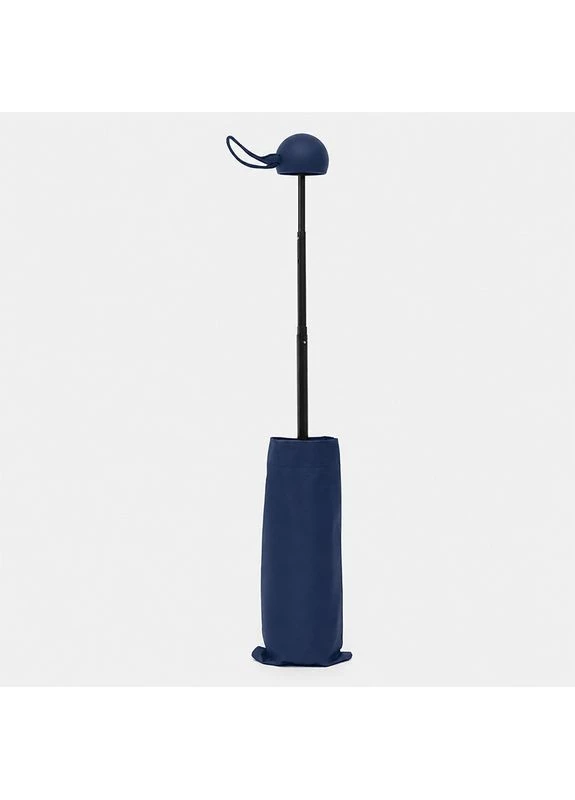 Темно-синя} мінізонт жіночий 190t dark blue кишеньковий із чохлом капсулою 10 шт. Lesko (398958608)