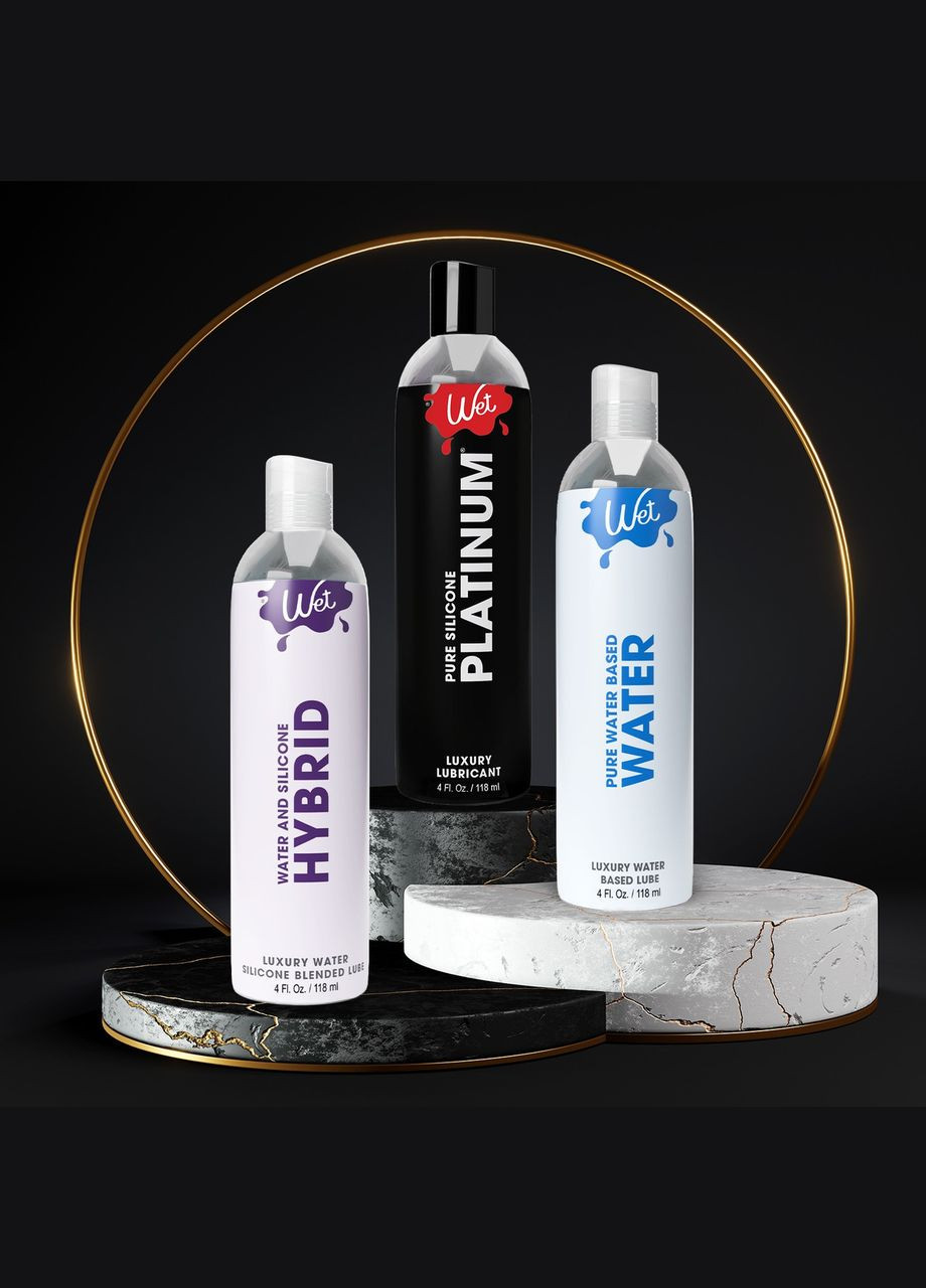 Лубрикант на водной основе Water-Based, 118 мл Wet (303904281)