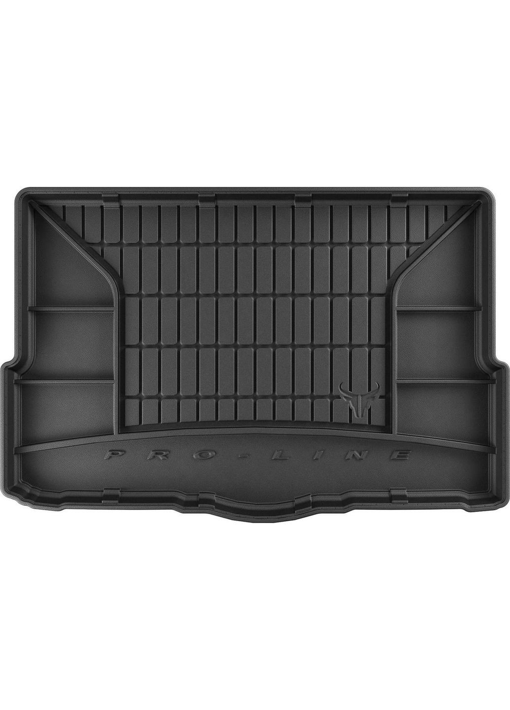 Гумовий килимок у багажник Pro-Line для Renault Kadjar (mkI) 2015-2022 (нижній рівень) (метелик) (FG Frogum (361231362)