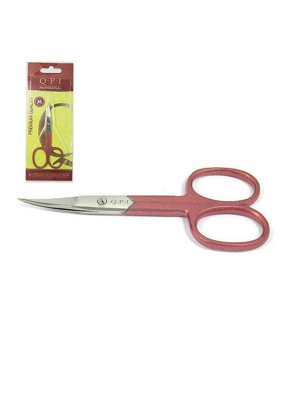 Ножницы Q.P.I. 403 МН маникюрные красные 4033 O.P.I. (340111440)