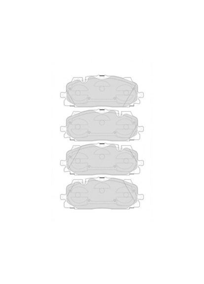 Колодки тормозные дисковые передние AUDI A4 BERLINA (8W2,B9) AVANT (8W5,B9) 05/15- FDB4967 Ferodo (361657993)
