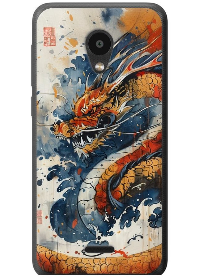 Силіконовий чохол 'Гнів дракона' для Endorphone meizu c9 (291422957)