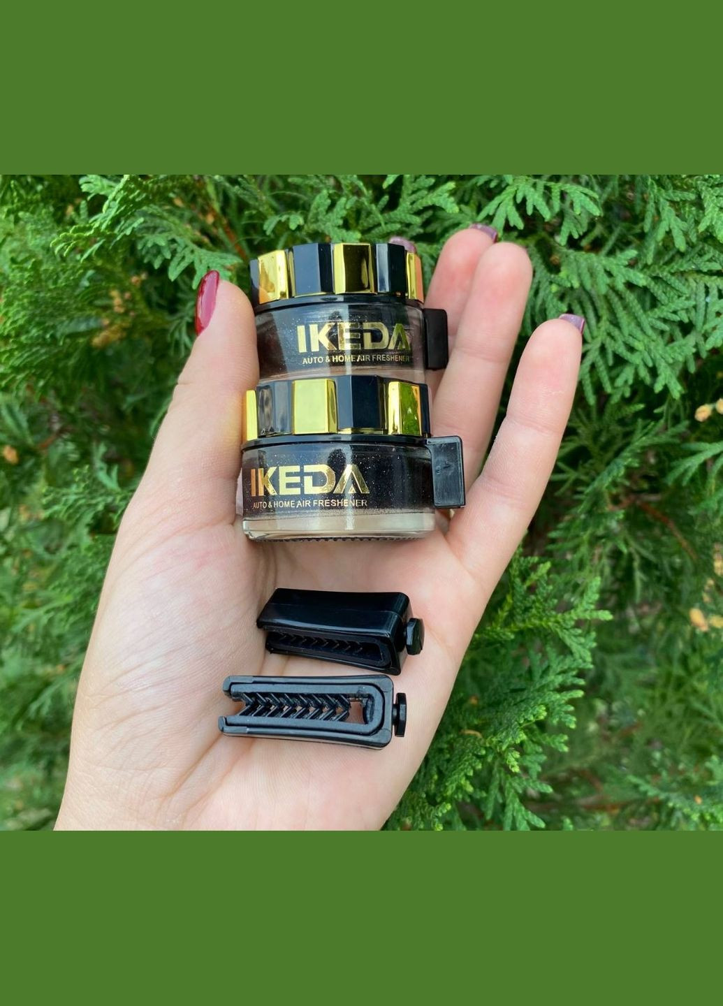 Ароматизатор для авто IKEDA Secret Musk Освежитель воздуха 2шт - Ароматизаторы No Brand (342369319)