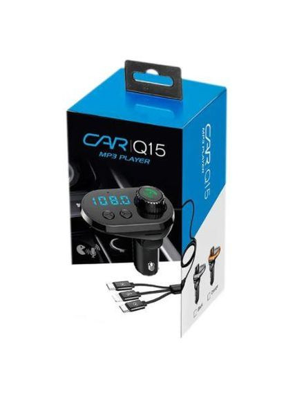 Автомобильный FM трансмиттер, модулятор Q15 Micro (363321211)
