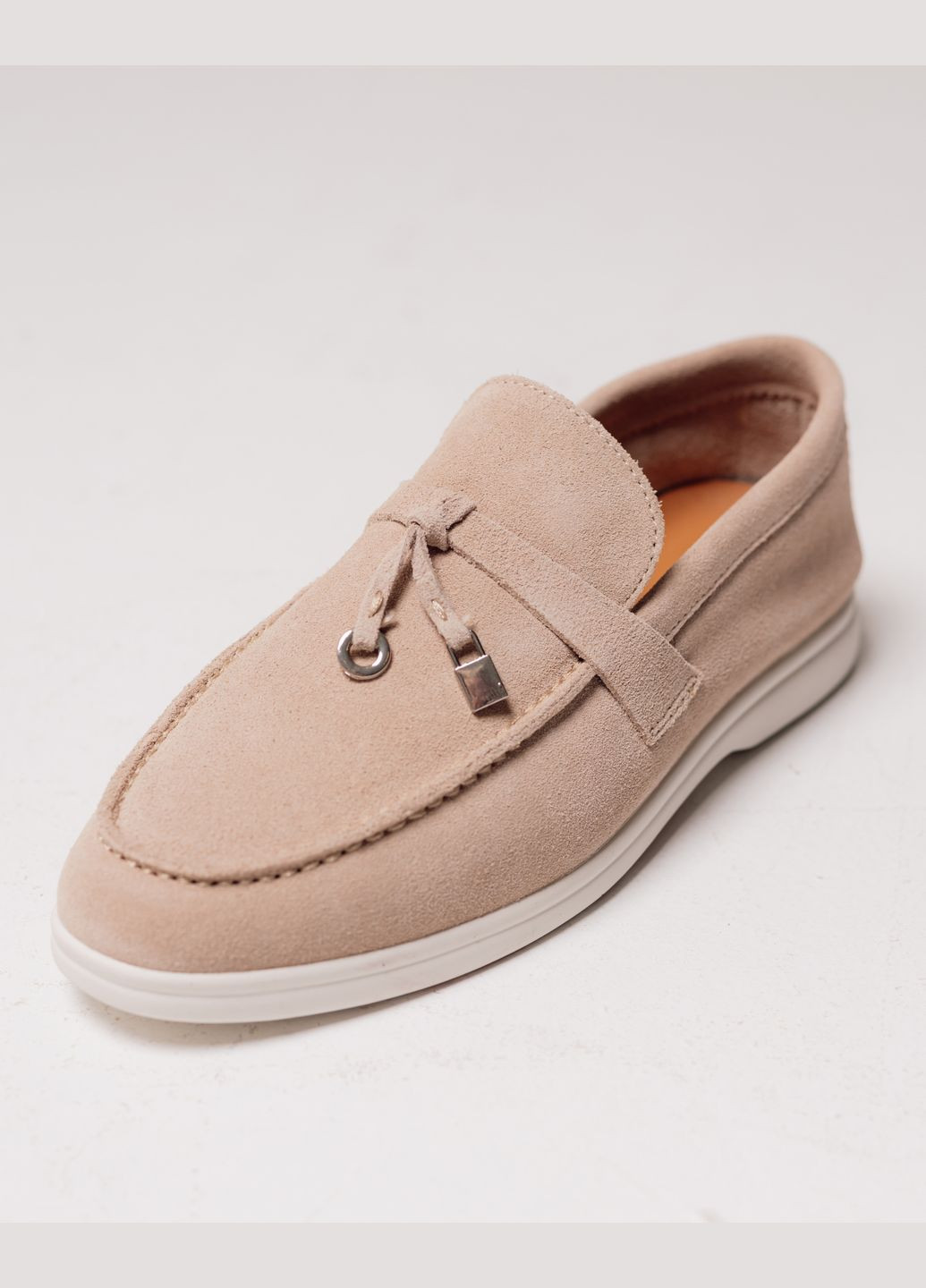 Lola Andy Лофери жіночі замша бежевий з натуральна замша, китай — демісезон (317462569)