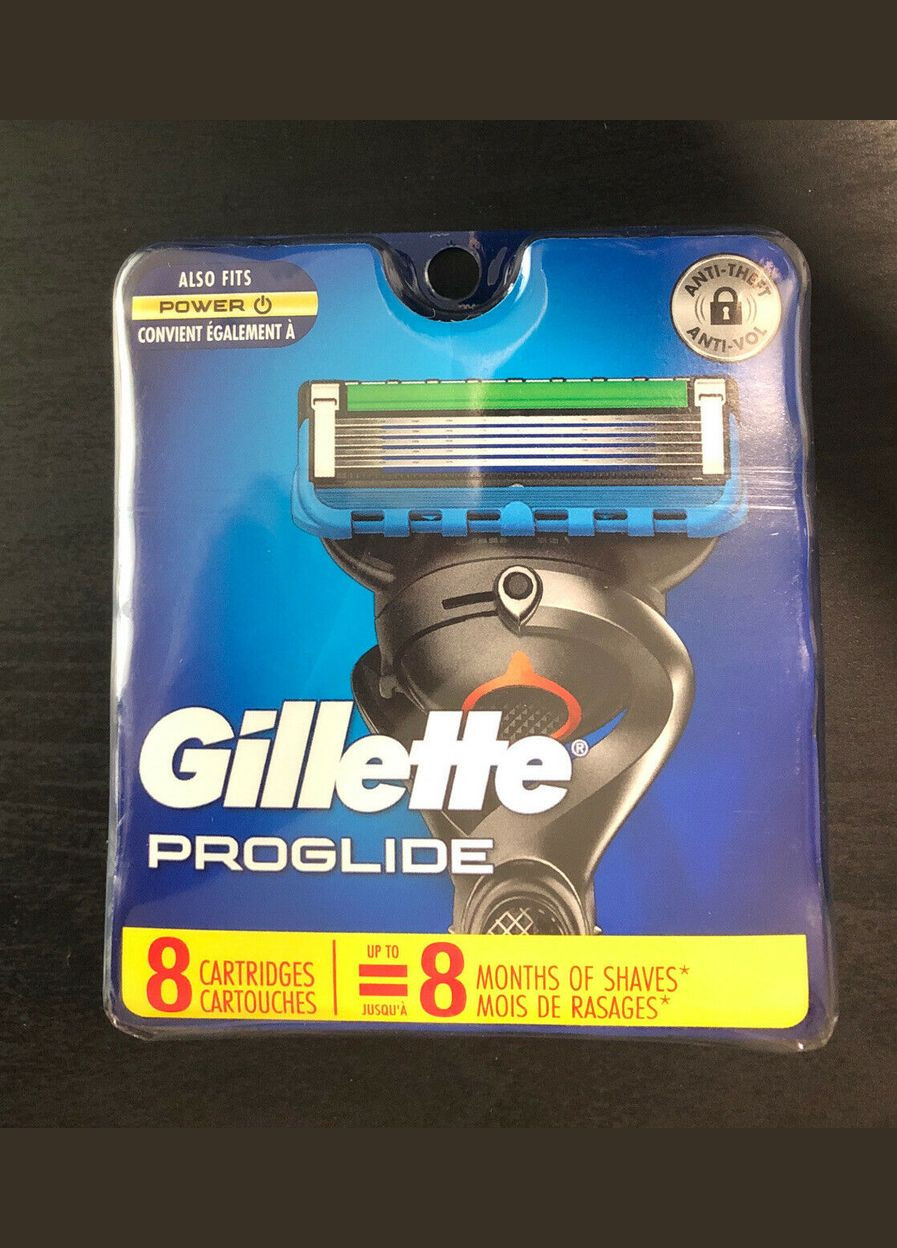 Змінні картриджі Fusion Proglide Power (8 шт) Made in America Gillette (278773544)
