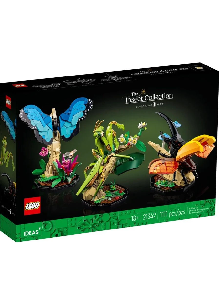 Блоковый конструктор Ideas Коллекция насекомых (21342) Lego (366831848)