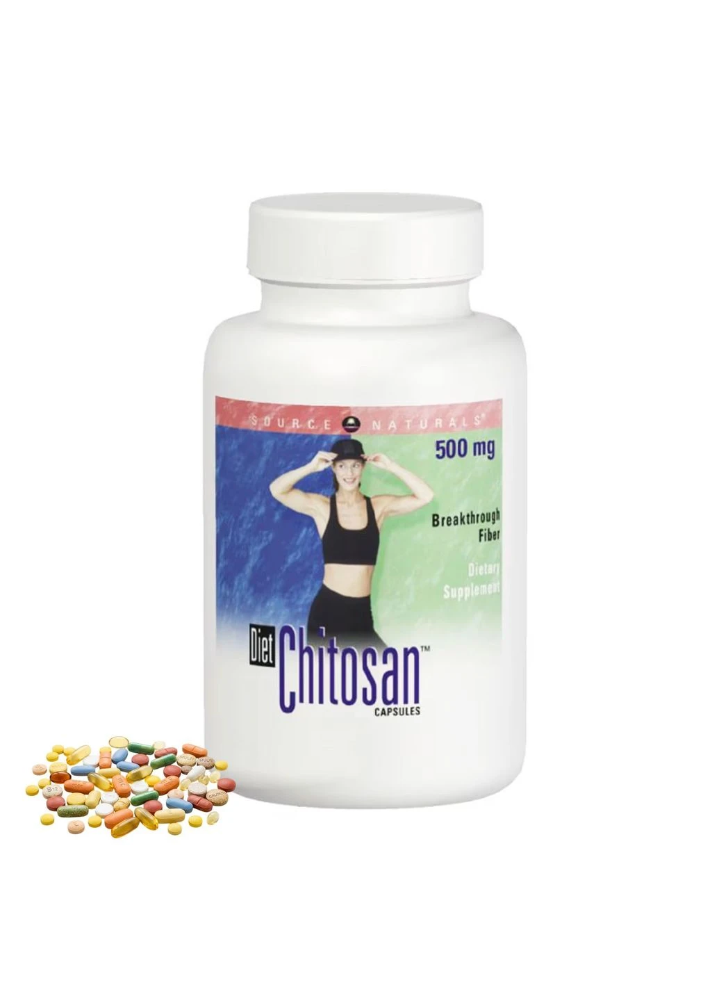 Diet Chitosan™ 500mg - 240 caps Source Naturals (367956473)