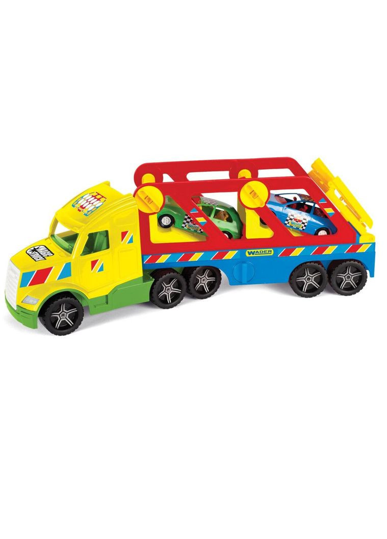Автовоз Magic Truck Basic з авто-купе () Wader 36360 (331860956)