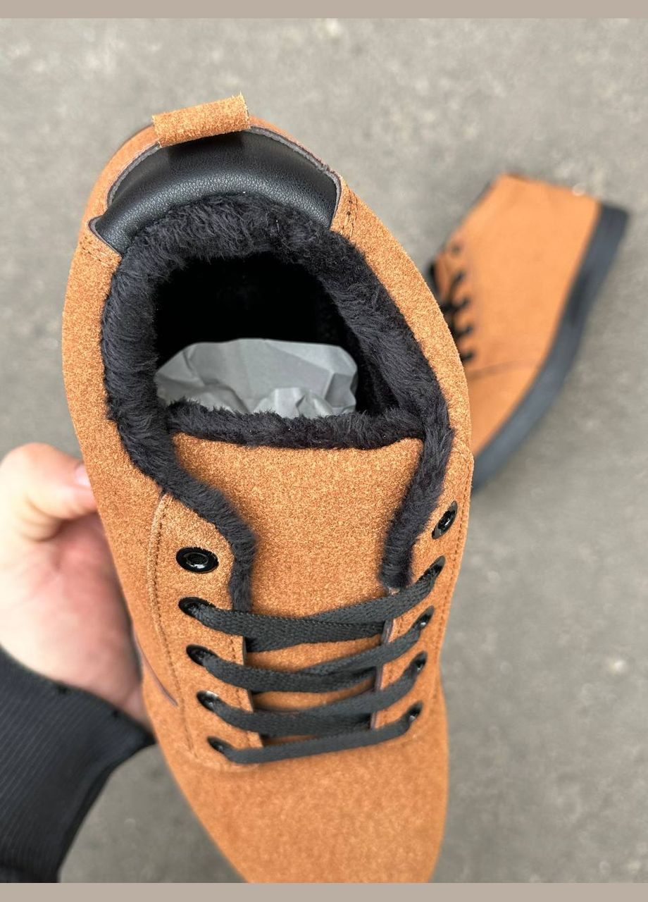 Коричневые зимние ботинки Vakko