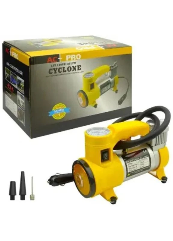 Автомобильный компрессор 12V 150PSI портативный SO-62 Cyclone (386243357)