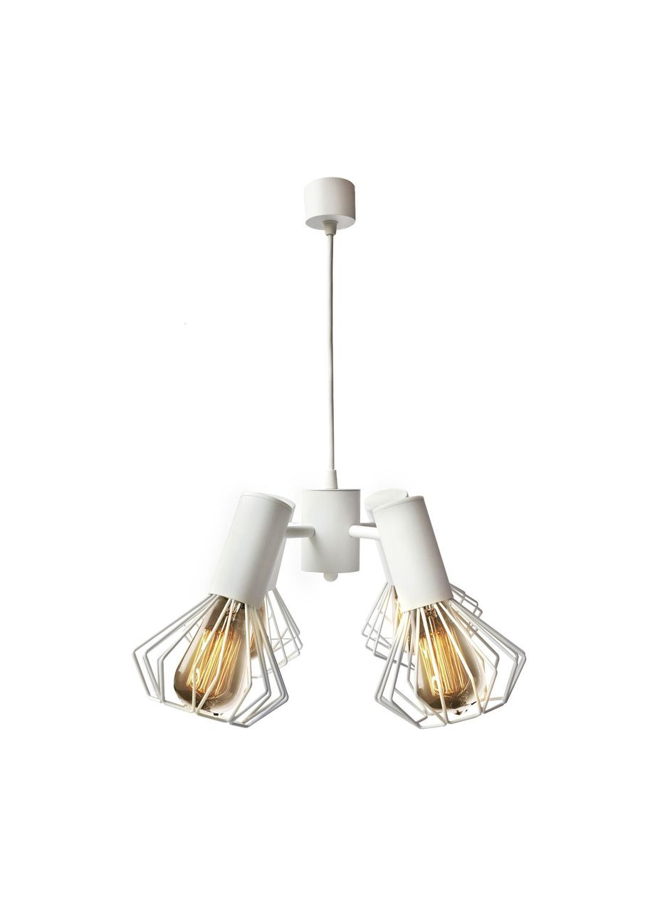 Люстра підвісна Diadem на чотири плафони Е27 NL 22153-4 WH MSK Electric (325882644)