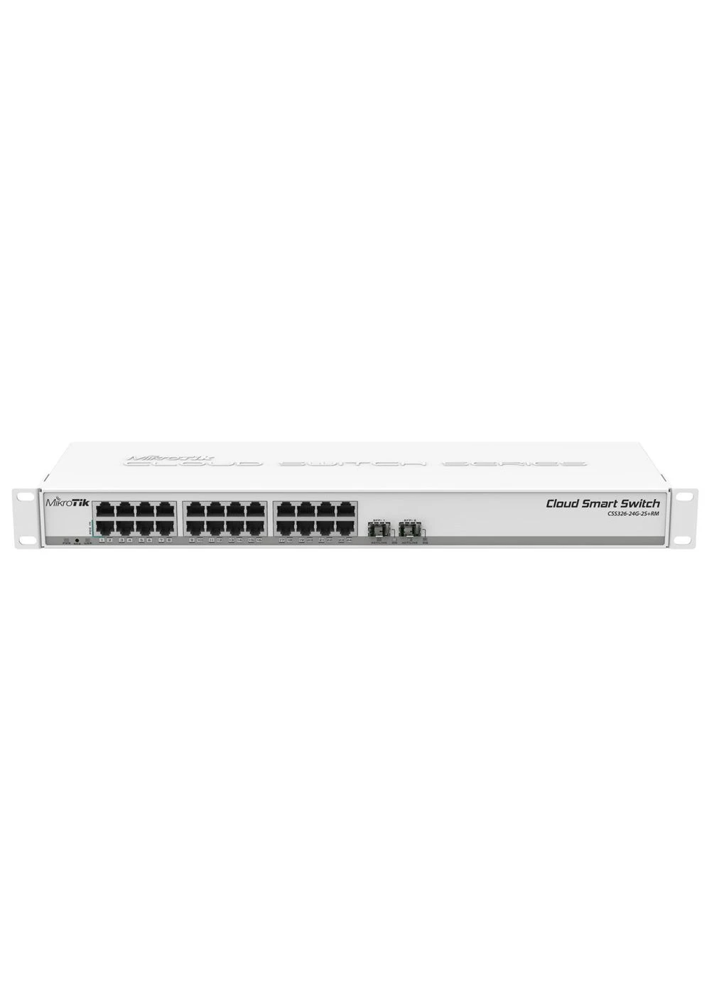 Комутатор CSS326-24G-2S+RM (24x1G, 2xSFP+, SwOS) Mikrotik (394073609)