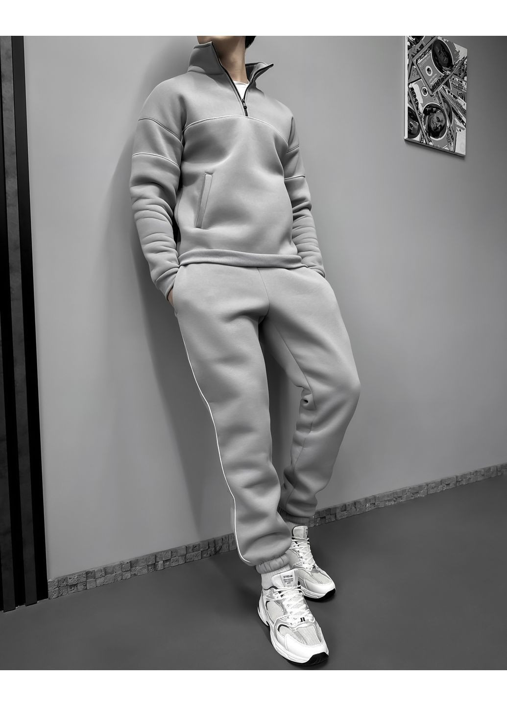 Ксотюм трикотажный с короткой змейкой Seventy.Eight (369339888)