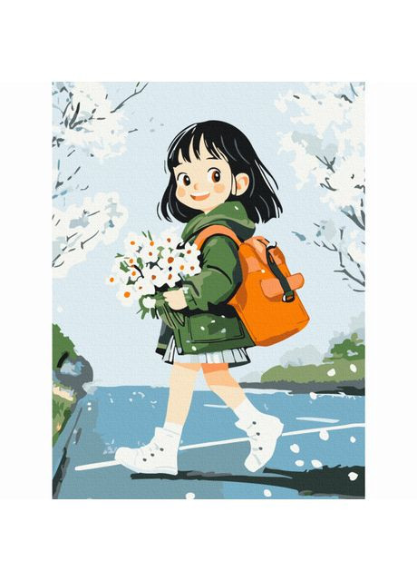 Картина по номерам Цветы для мамы 30х40 см (KBS0179) Brushme (370257791)