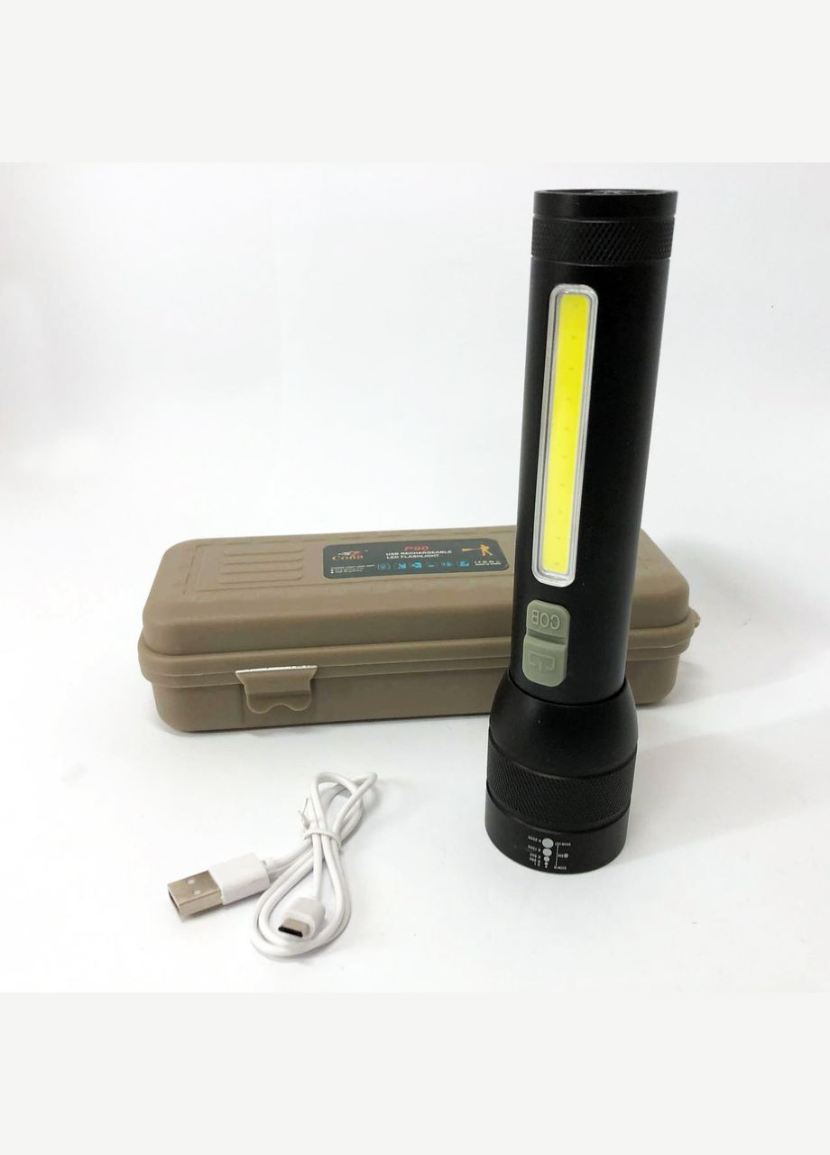 Ліхтарик CB-C22 з потужним діодом P90, Потужний акумуляторний лед ліхтарик, Ручний ліхтарик led Coba (369562026)