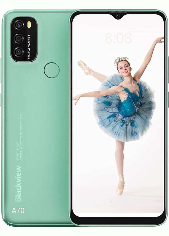 Смартфон A70 3 / 32GB мятно-зеленый Blackview (280876987)