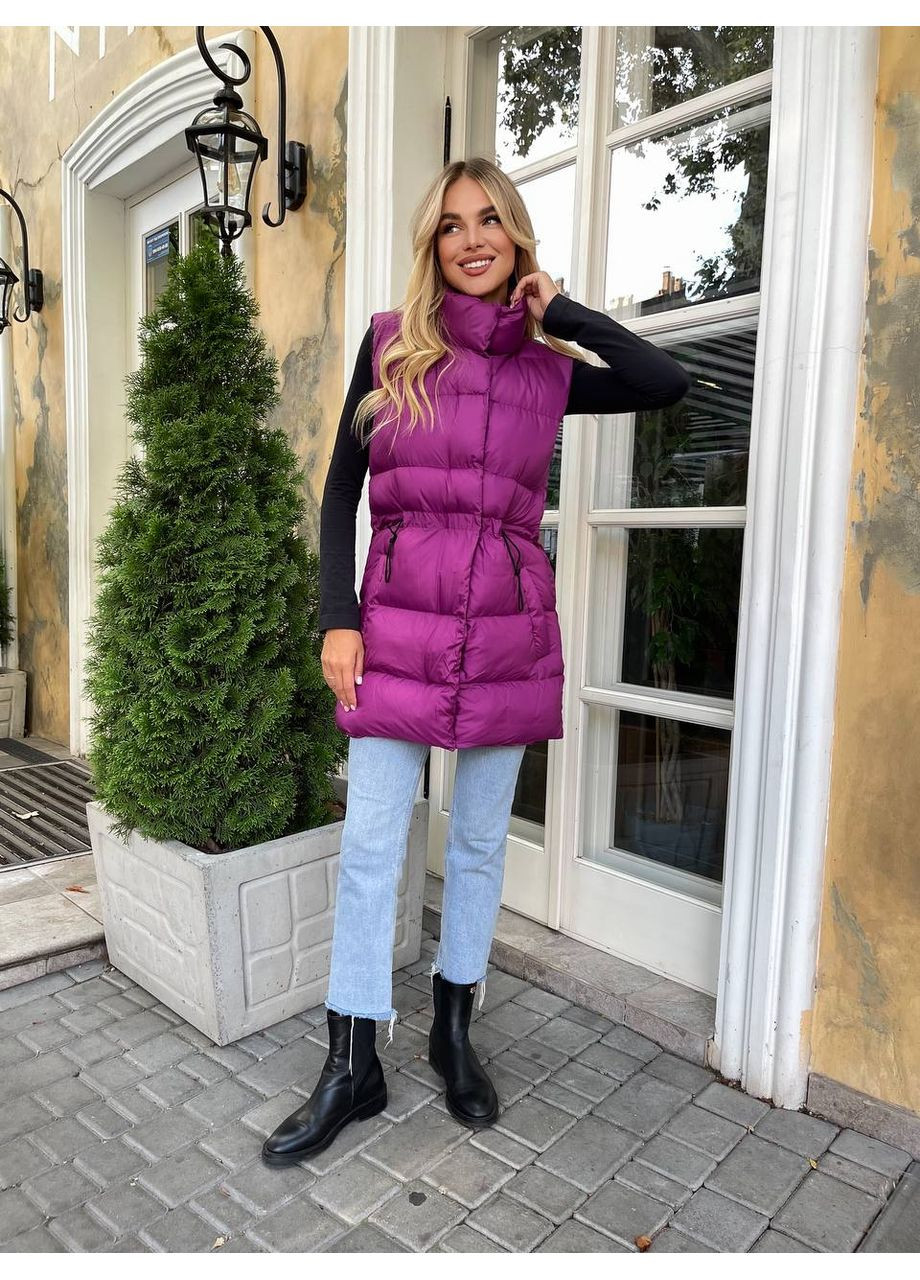 Жилетка жіноча об’ємна з аеропухом (Заміри в описі) GD/GL Модний простір (366883312)