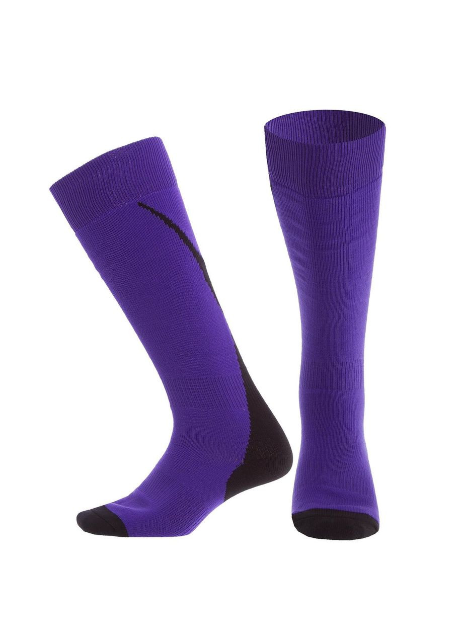 Гетры футбольные юниорские KS-04M размер 32-39 черный Zelart (326784649)