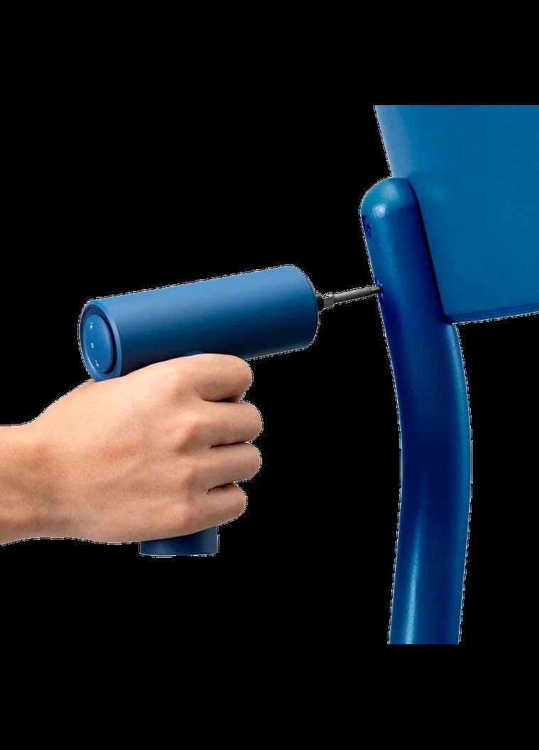 Электрическая отвертка Electric Screwdriver Gun + биты 10 шт. QWLSD008 Blue HOTO (303699668)