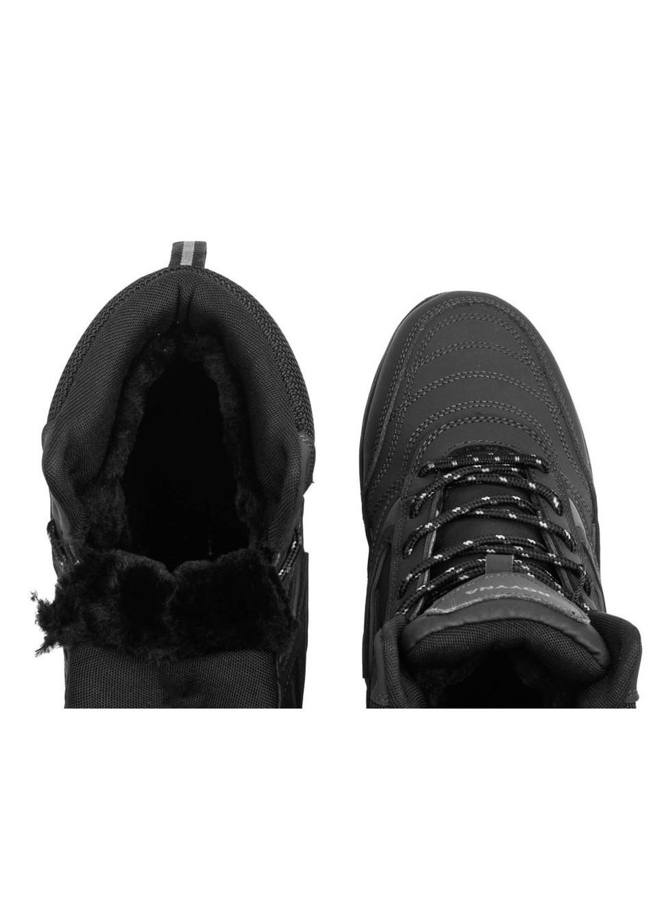 Черные зимние кроссовки 7244010 44 цвет черный Royyna