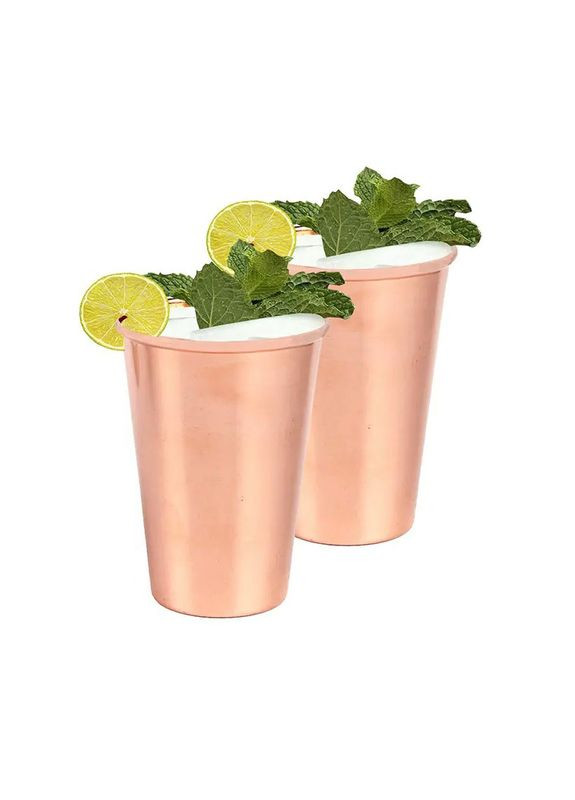 Металевий стакан 70 мл. рожеве золото з нержавіючої сталі REMY-DECOR (300292771)