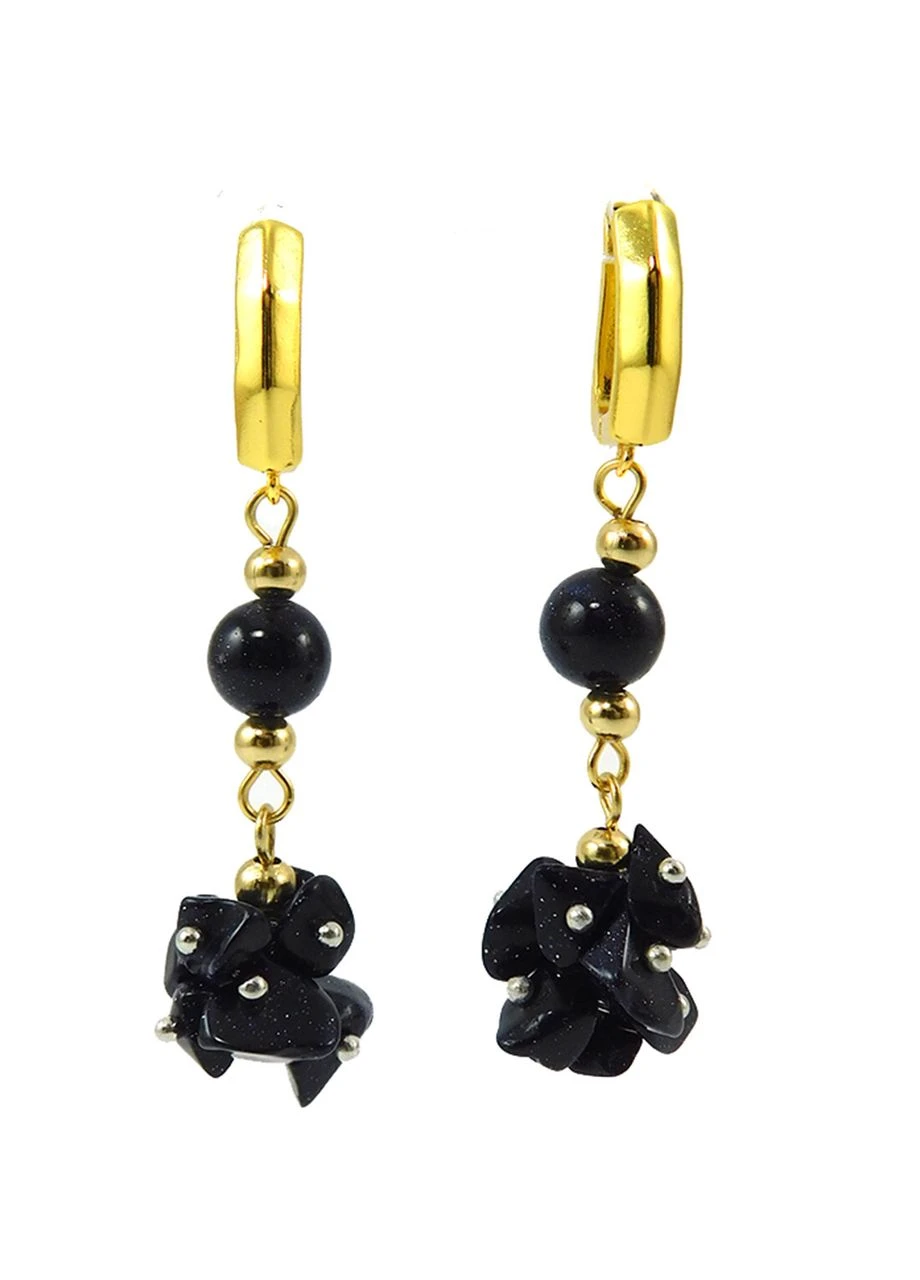 Серьги "Север" Авантюрин Fursa fashion (325628301)