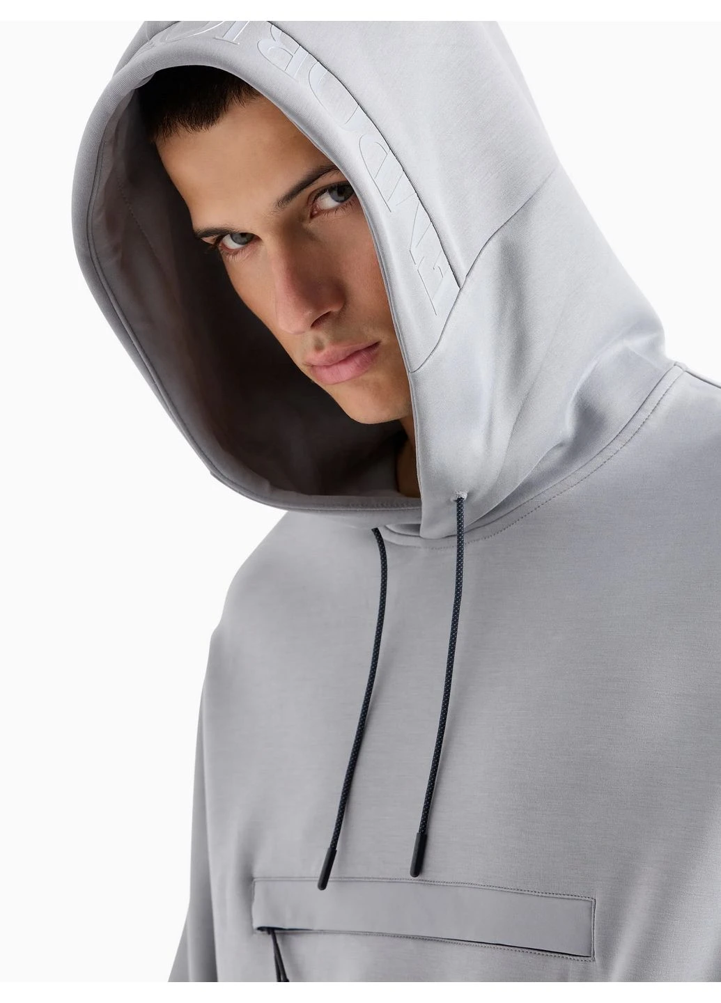 Худи 8609039 Серый 5O2820 Emporio Armani (381465486)