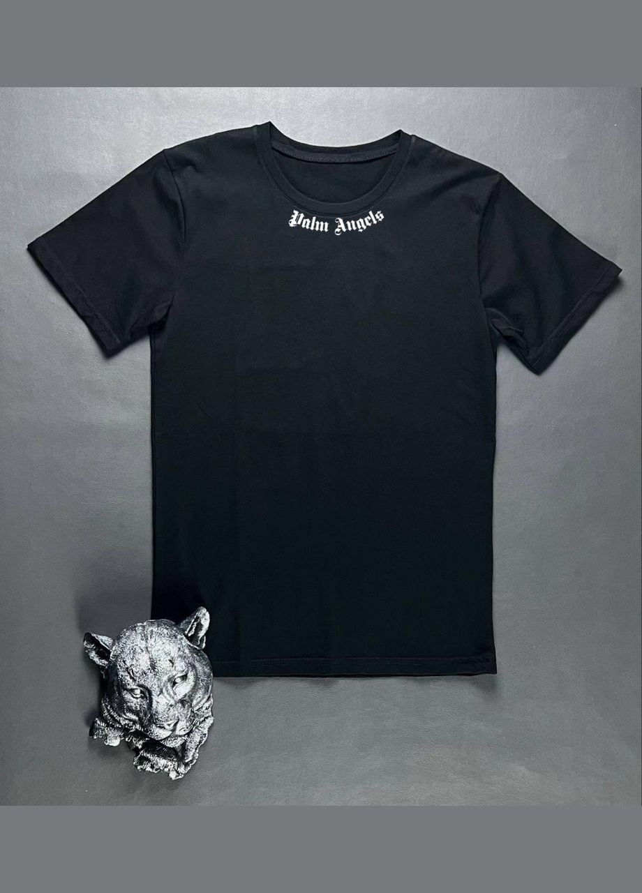 Черная футболка palm angels No Brand