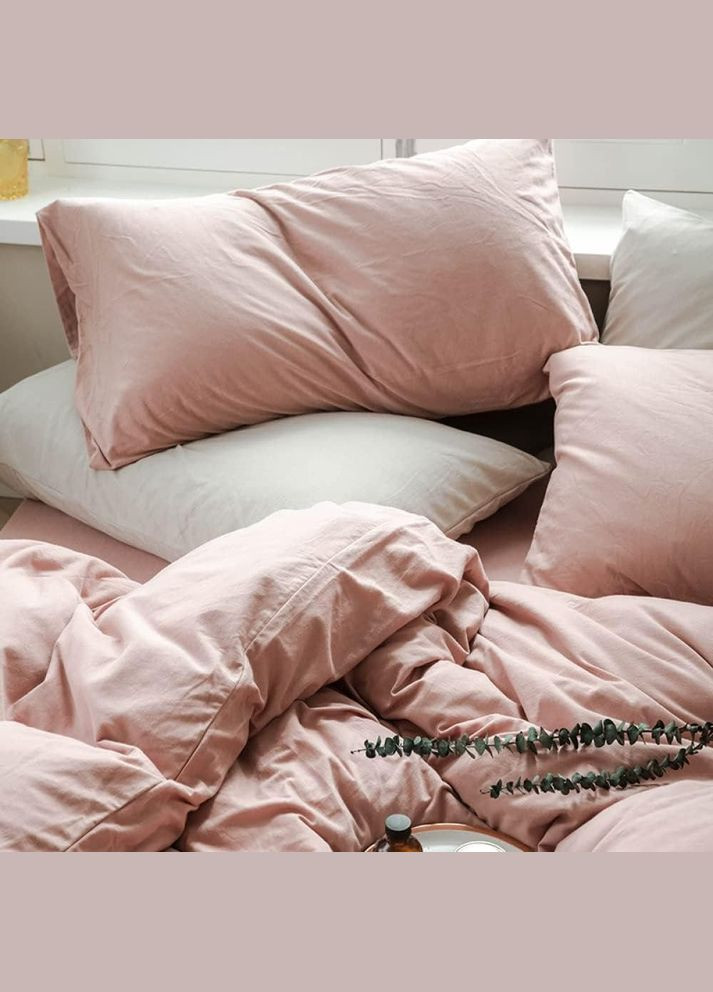 Постельное белье из мягкого материала 150 x 210 см Семейный (ВЕ5202В-34) No Brand (306633277)