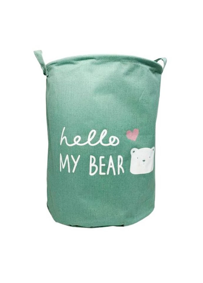 Кошик для іграшок та білизни «Hello my bear» MGZ-1004(Green) Megazayka (302386462)
