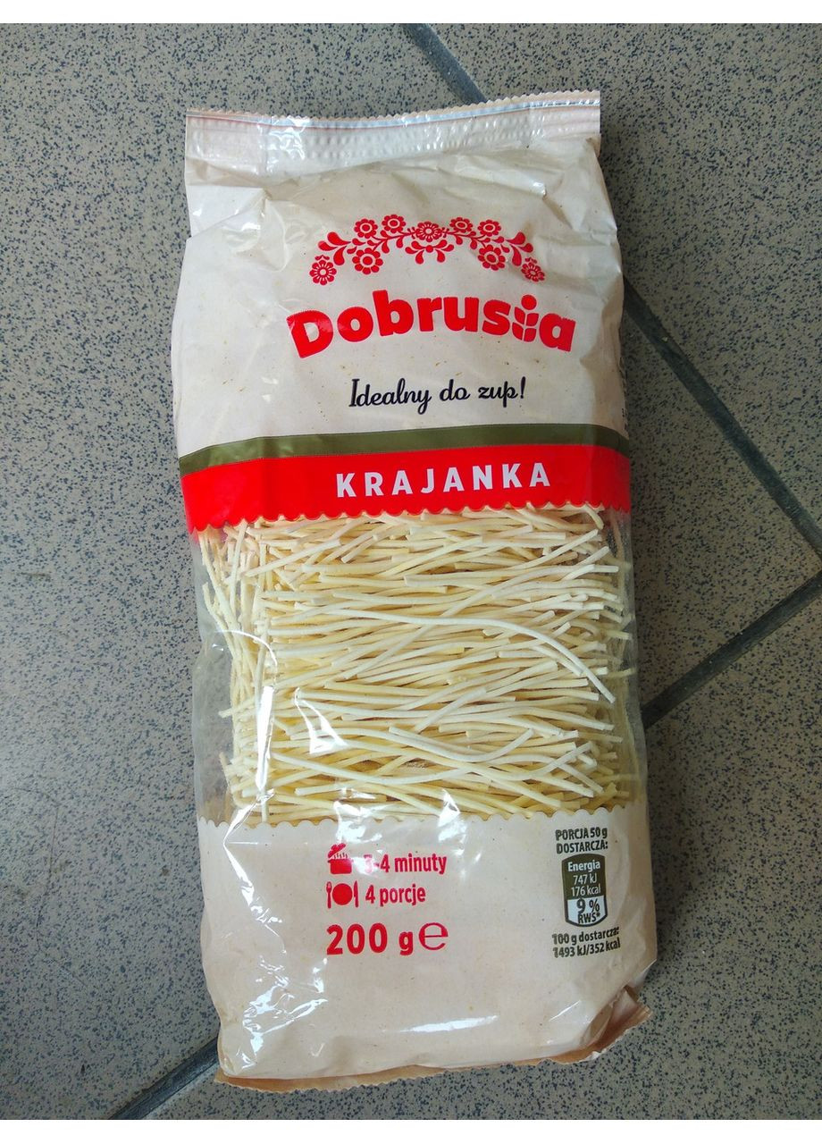 Макарони на основі яєць Dobrusia 200 грам Biedronka (356671578)