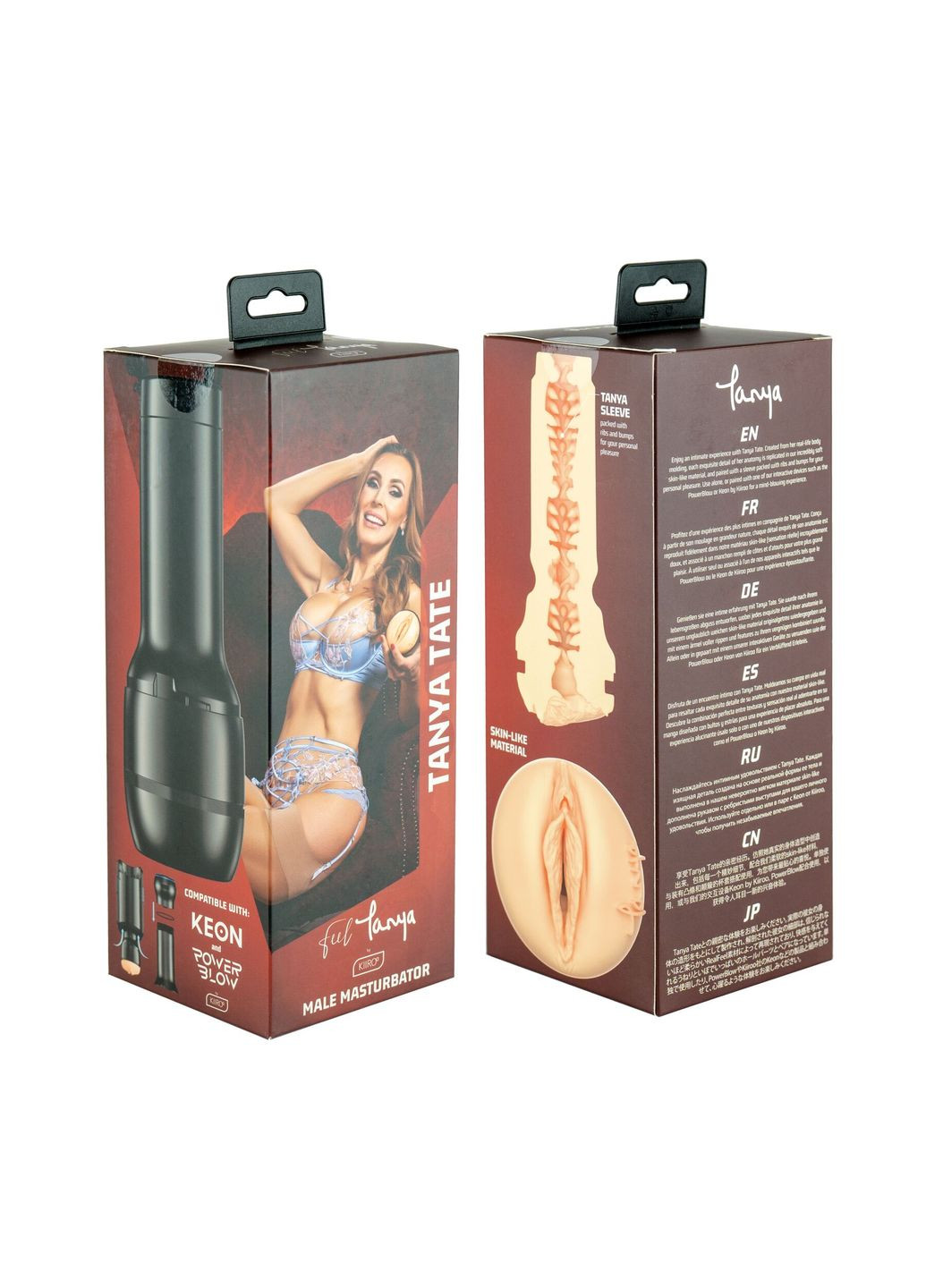 Мастурбатор Feel Tanya Tate PBC, сумісний з PowerBlow і Keon Kiiroo (369948811)