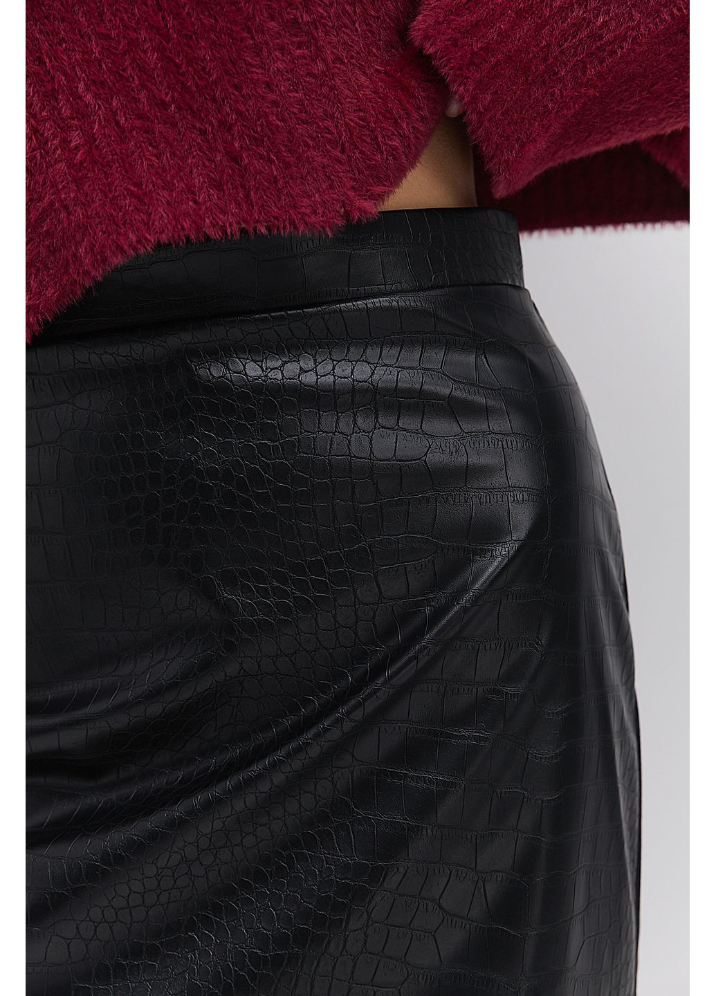 Коротка спідниця з екошкіри Arjen (369327141)